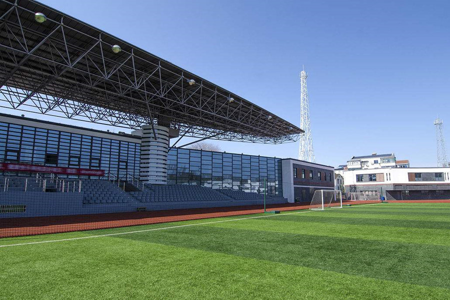 安康体育场看台网架工程